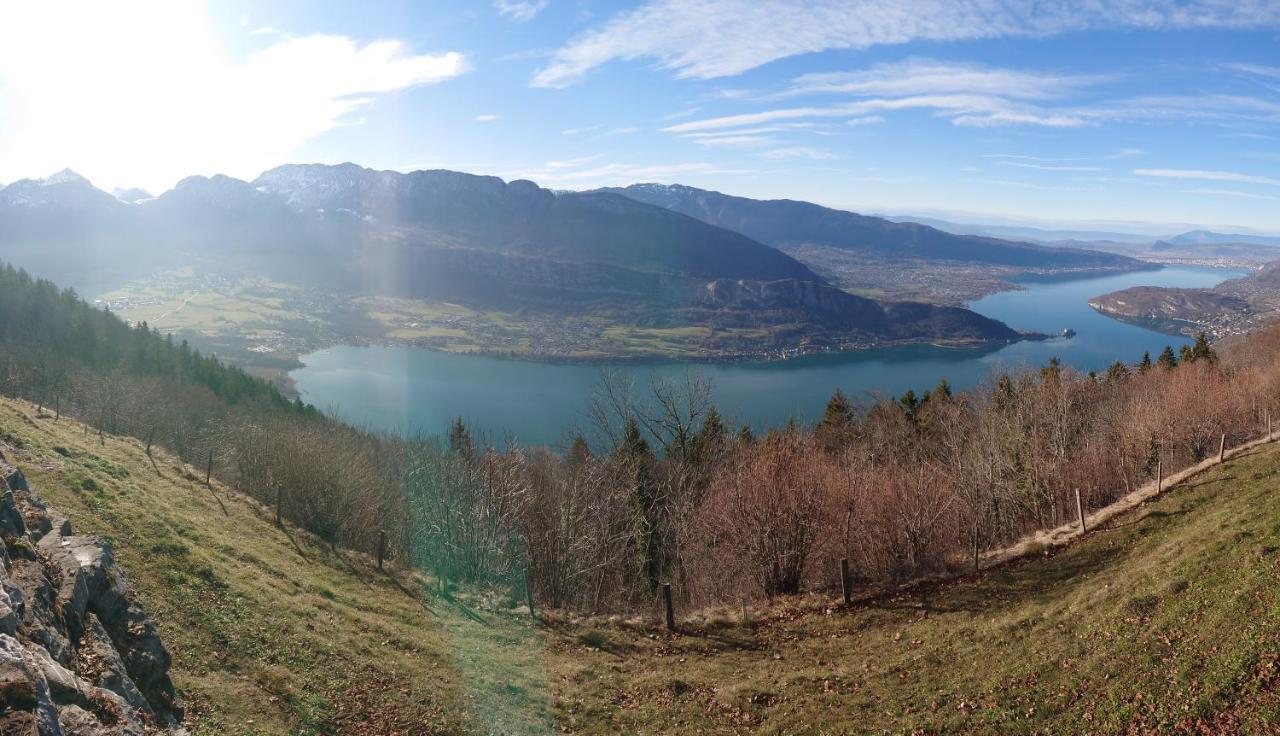 Studio A La Campagne Au Bout Du Lac D'Annecy Doussard Exteriér fotografie