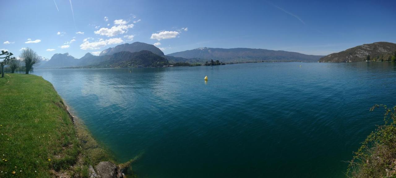 Studio A La Campagne Au Bout Du Lac D'Annecy Doussard Exteriér fotografie